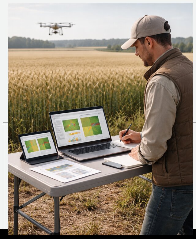 Система AI прогнозирования урожайности для точных агрономий в Белой Калитве