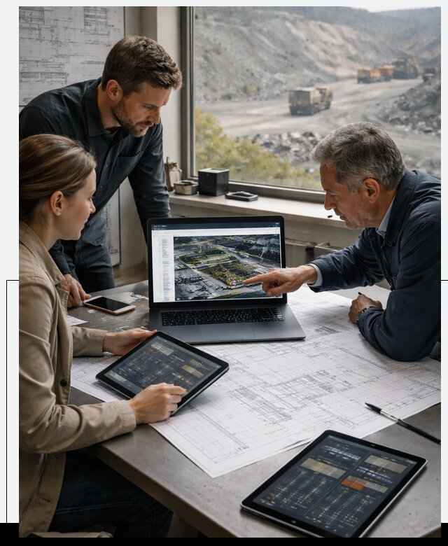 Разработка и внедрение систем для горнодобычи в Белой Калитве